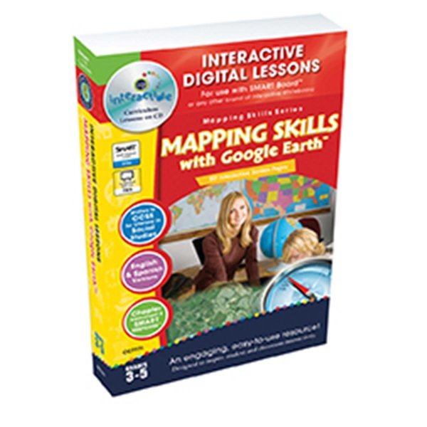 Classroom Complete Press Mapping Skills With Google Earth Grades 3-5 - Paul Bramley CC7771